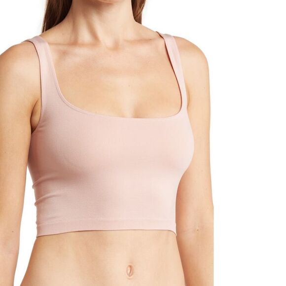 NWT Free People Scoop Neck Crop Ballet M/L - Picture 1 of 6